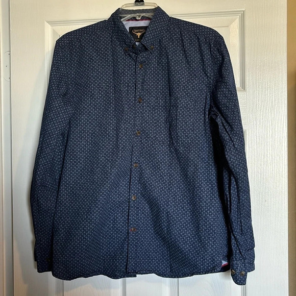 Buffalo men’s blue long sleeve button down shirt size medium - Picture 1 of 8